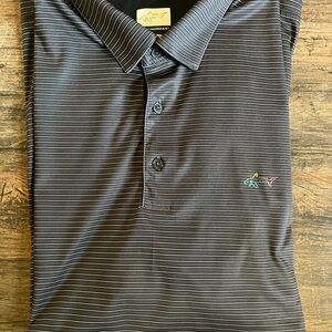 Greg Norman Collection Black Performance Polo Shirt